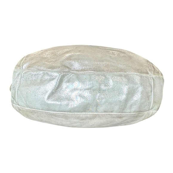 Rare Coach Poppy Metallic Champagne Leather Shoulder Hobo Bag Style 16374 - Picture 4 of 16